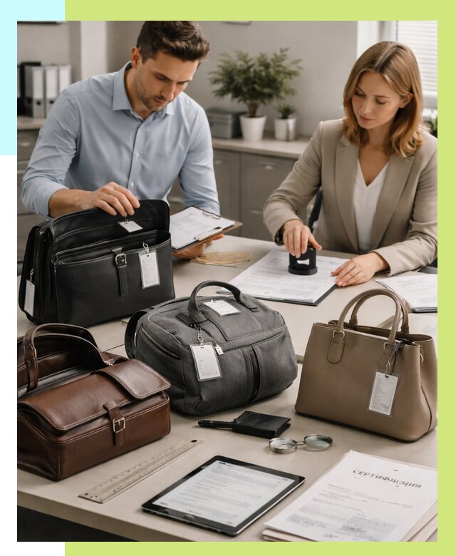 Сертификация сумок в Похвистневе от 7689 руб. | Алешин-Пхв