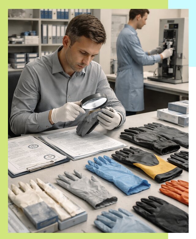 Сертификация перчаток и средств защиты продукции в Похвистневе