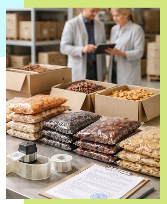 Сертификация сухофруктов в Похвистневе от 12302 р. | Алешин-Пхв под ключ