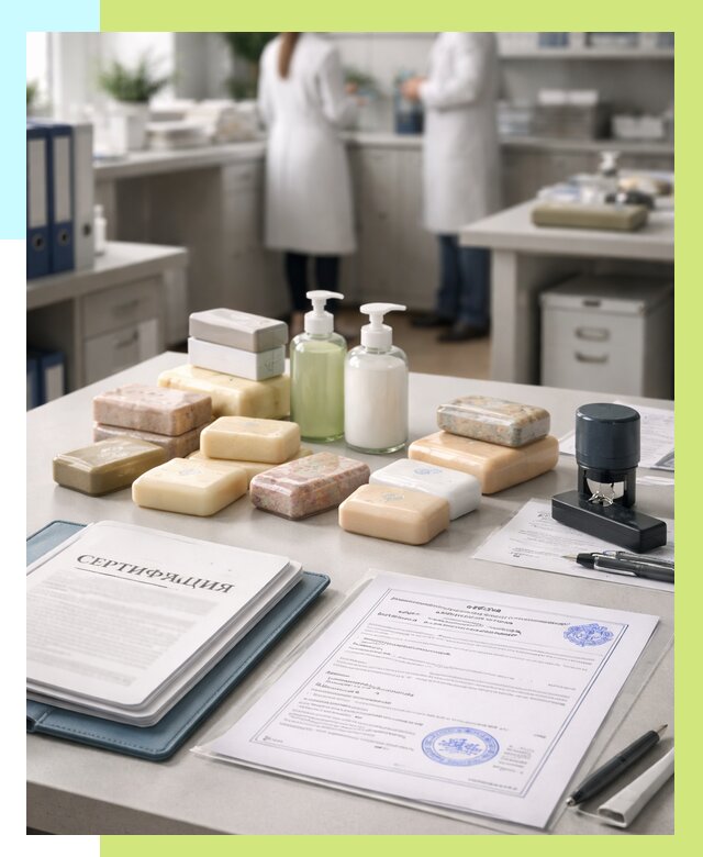 Сертификация мыла и сертификат на мыло в Похвистневе от 12302 | Алешин-Пхв