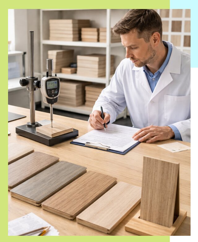 Сертификация ламината с испытаниями и оформлением документов в Похвистневе