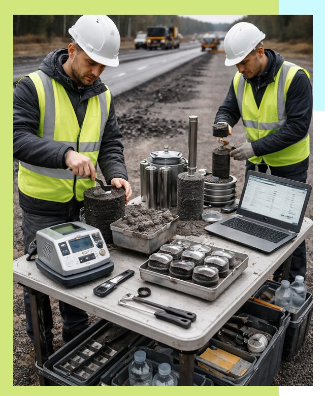 Сертификация асфальта: испытания и подтверждение в Похвистневе