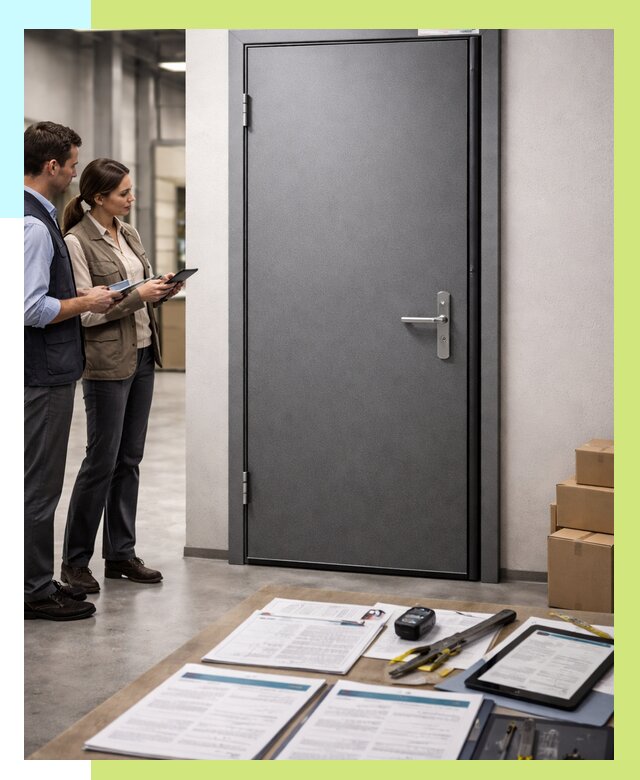 Сертификация противопожарных дверей в Похвистневе от 9227 р. | Алешин-Пхв