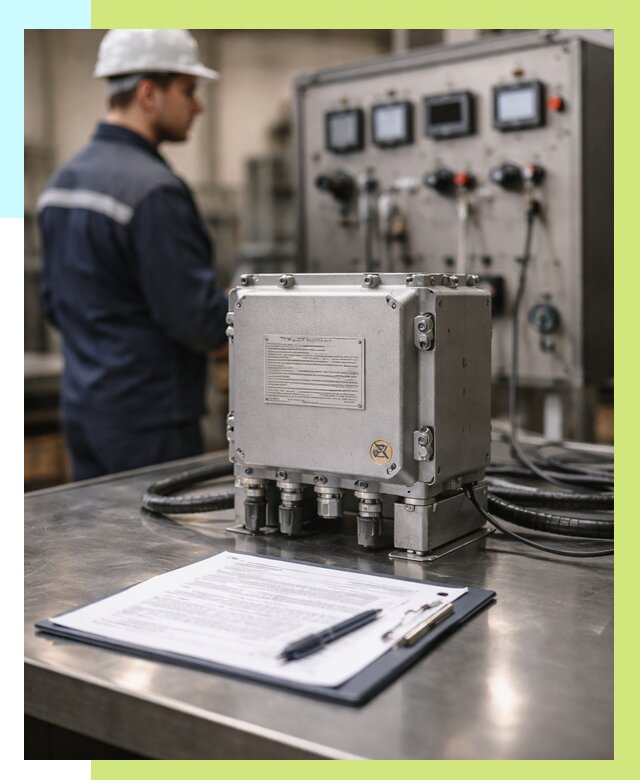 Сертификация взрывозащищенного оборудования в Похвистневе от 35882 р. | Алешин-Пхв