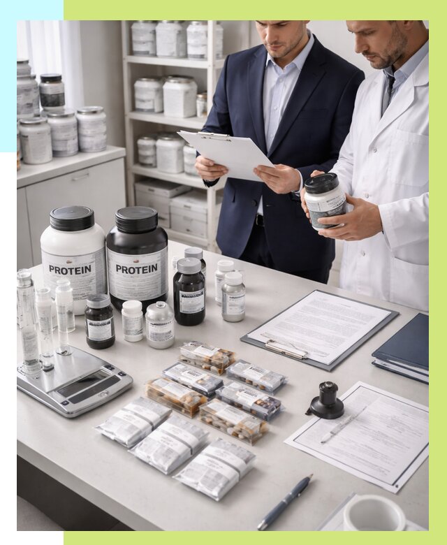 Сертификация спортивного питания в Похвистневе от 15378 р., Алешин-Пхв