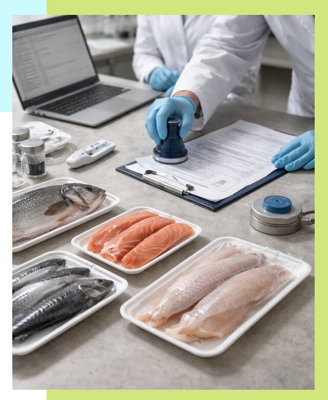 Сертификация рыбы и сертификат в Похвистневе от 15378 р. | Алешин-Пхв
