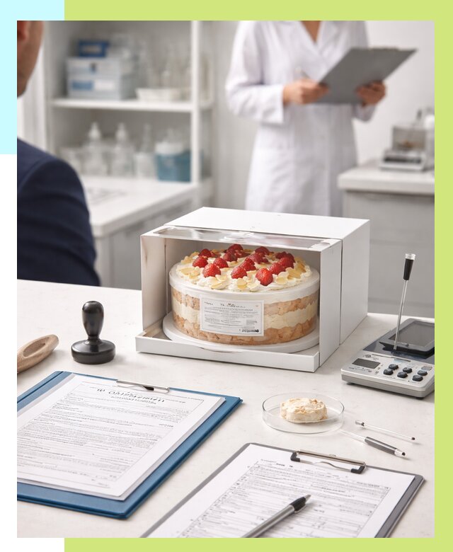 Сертификация тортов в Похвистневе от 9227 р. заказать | Алешин-Пхв