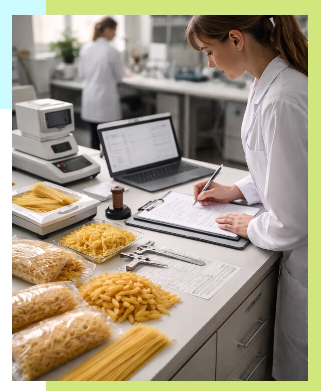 Сертификация макаронных изделий в Похвистневе от 15378 р. | Алешин-Пхв