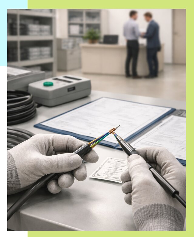 Сертификация провода в Похвистневе от 18454 р. в Алешин-Пхв