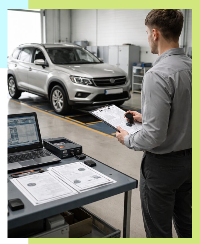 Сертификация транспортных средств в Похвистневе от 12302 р. | Алешин-Пхв