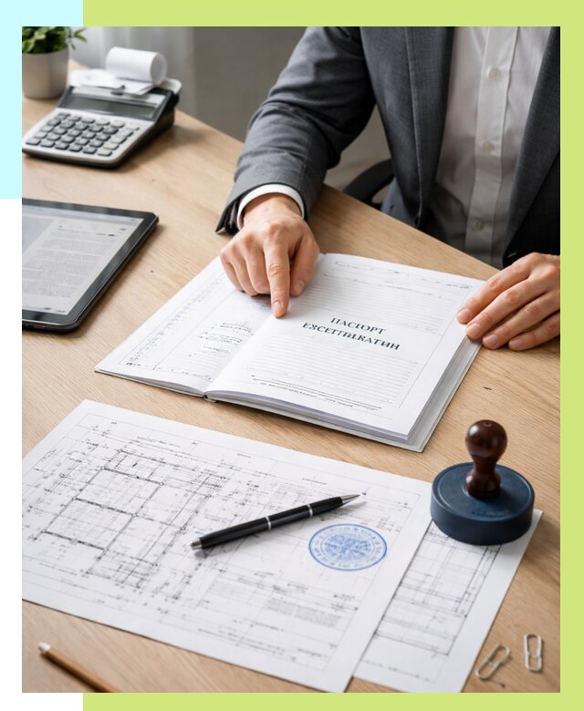 Паспорт эксплуатации в Похвистневе под ключ от 4613 р. Алешин-Пхв