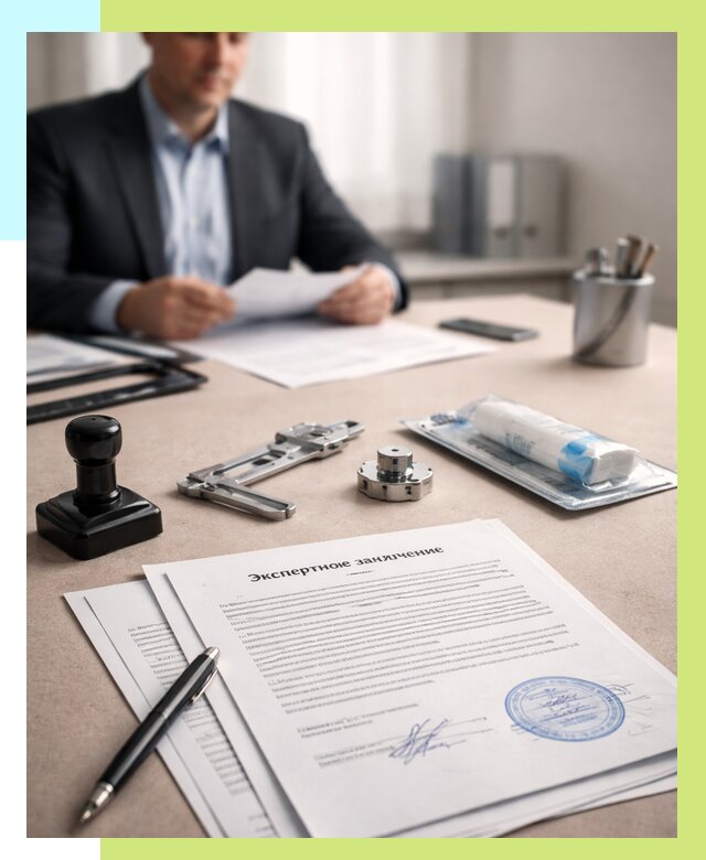 Экспертное заключение на продукцию в Похвистневе от 8714 р. | Алешин-Пхв
