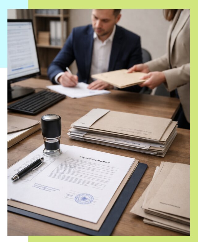 Отказное письмо для таможни в Похвистневе от 3076 р, Алешин-Пхв