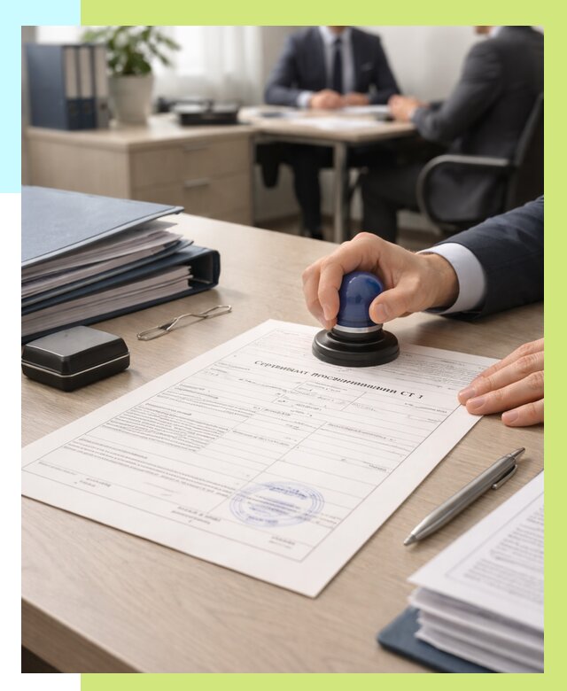 Сертификат происхождения СТ 1 в Похвистневе от 4613 р. | Алешин-Пхв