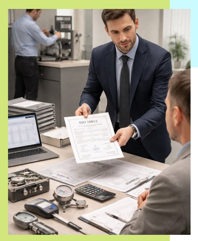 Выдача сертификата ISO 10012 по требованиям метрологии в Похвистневе