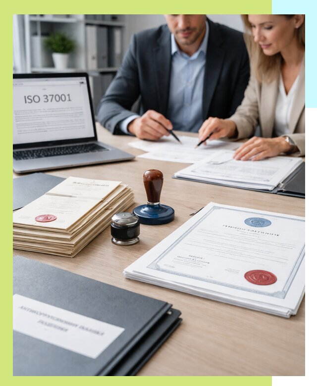 Получение сертификата ISO 37001 по системе борьбы с коррупцией в Похвистневе